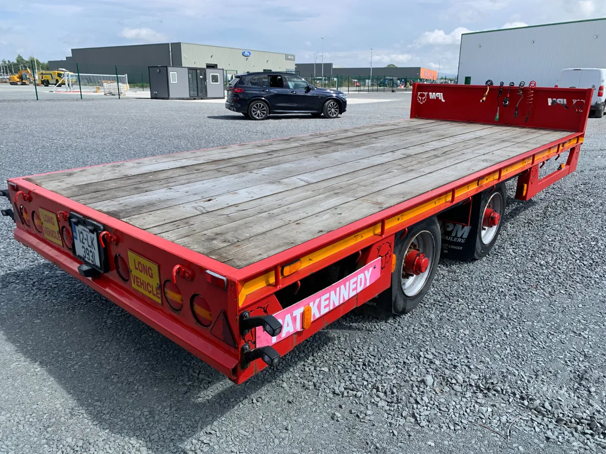2013 JPM TWIN AXLE LOW LOADER TRAILER FOR AUCTION - Image 4