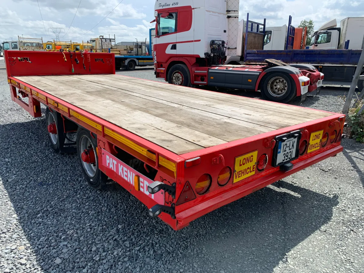 2013 JPM TWIN AXLE LOW LOADER TRAILER FOR AUCTION - Image 3