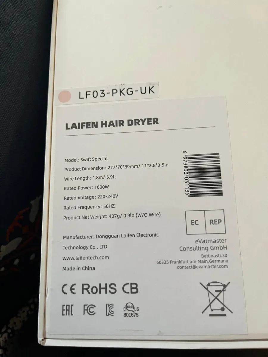 Laifen Hairdryer - Image 2