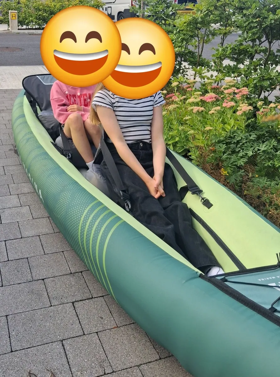 Inflatable 3 person kayak - Image 2