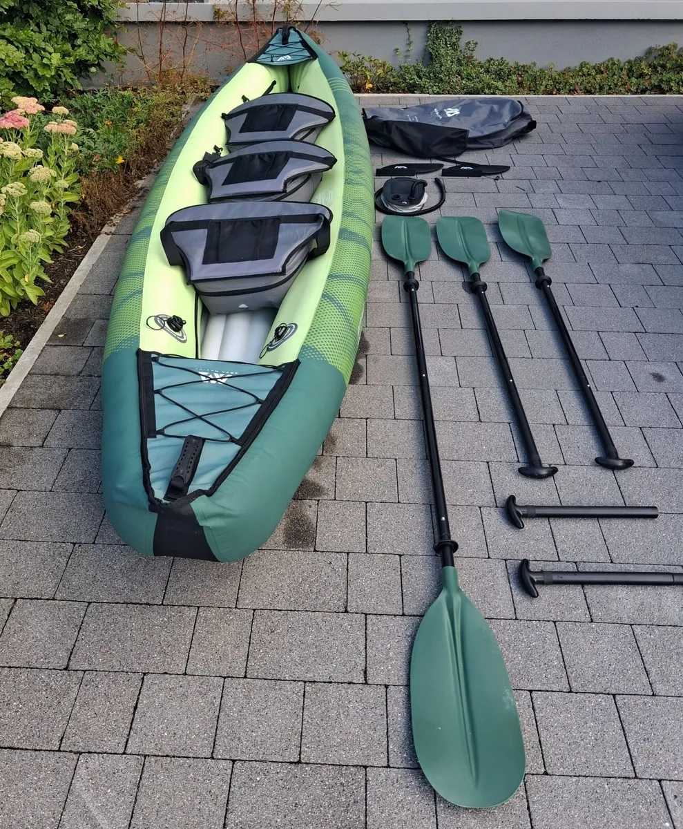 Inflatable 3 person kayak - Image 1