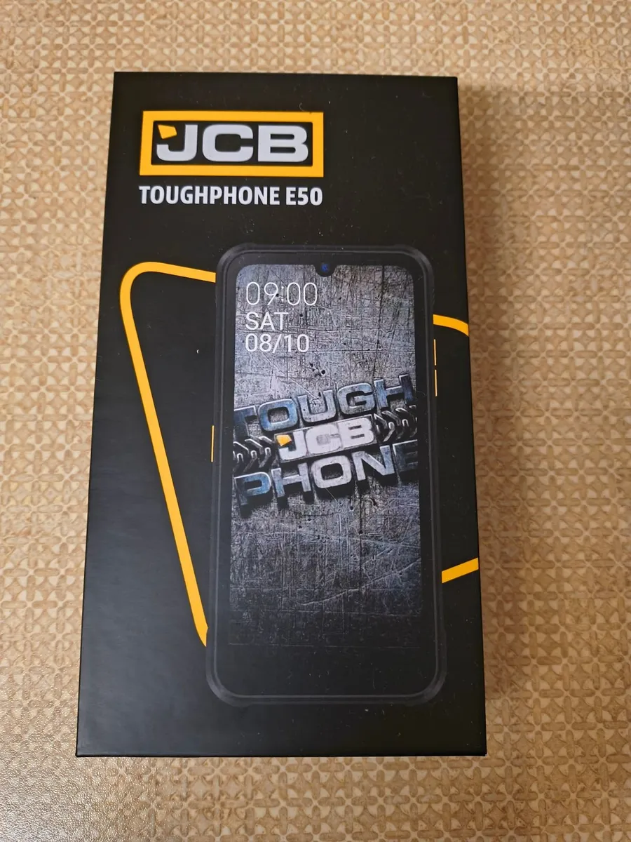 JCB Toughphone E50 Rugged Smartphone 5G - Unlocked - Image 3