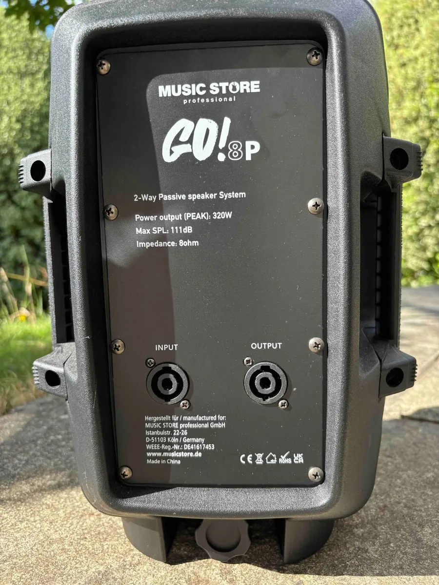 MUSIC STORE GO! 8P Passive PA Speaker – 8" - Image 4