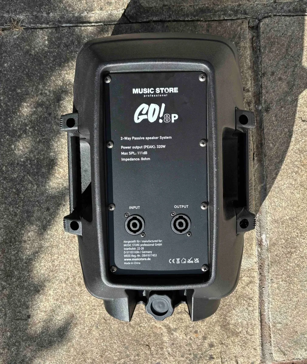MUSIC STORE GO! 8P Passive PA Speaker – 8" - Image 2