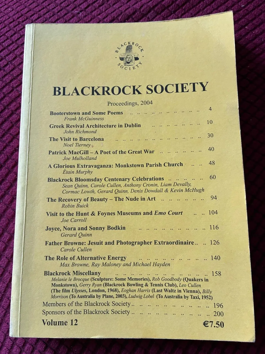Blackrock Society 2004 - Image 1