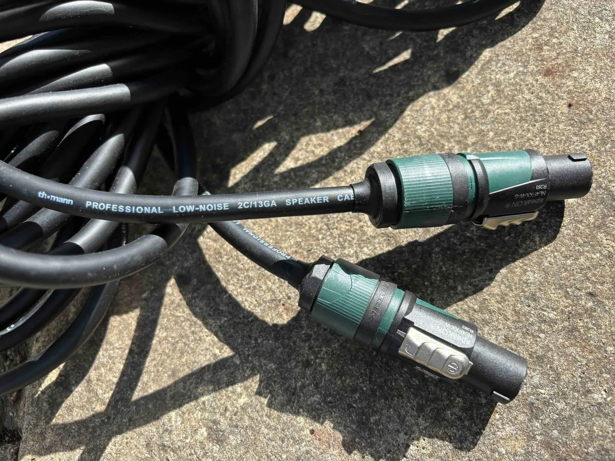 15m Pro Snake Speaker Cable – Speakon / Speakon - Image 3