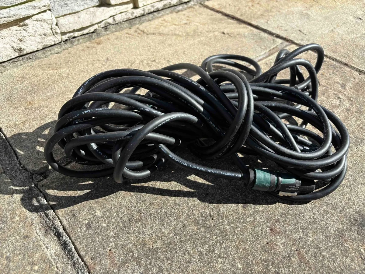 15m Pro Snake Speaker Cable – Speakon / Speakon - Image 4