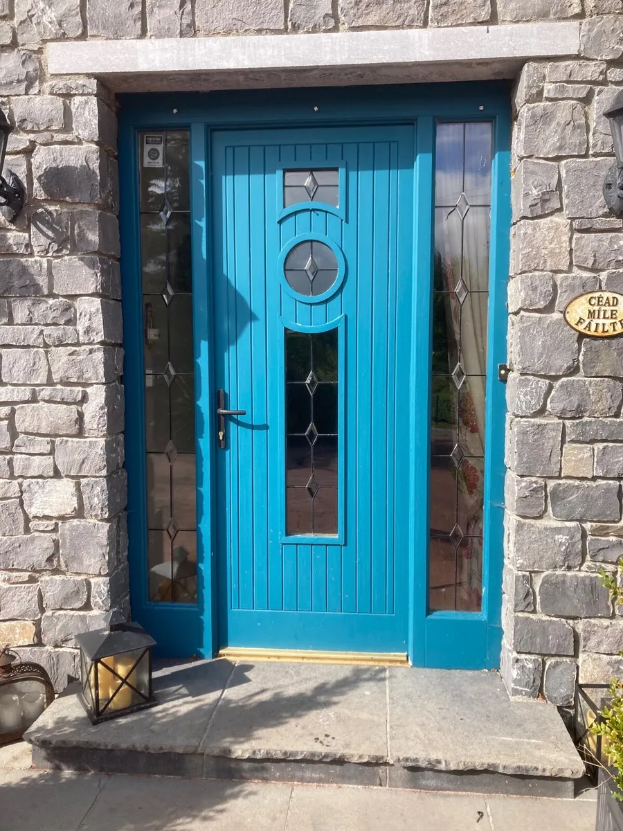 Teak front door - Image 1