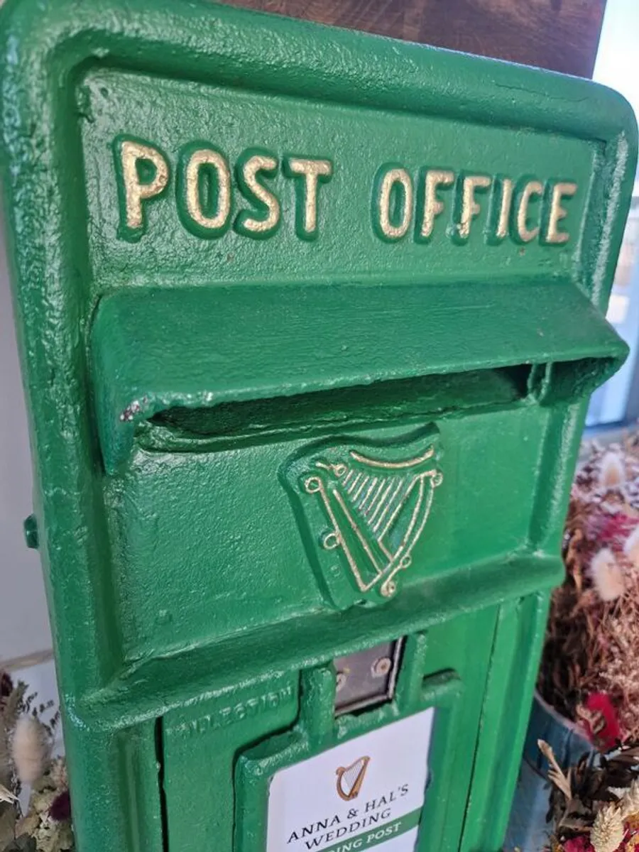 FOR RENT Irish Wedding Postbox - Image 4
