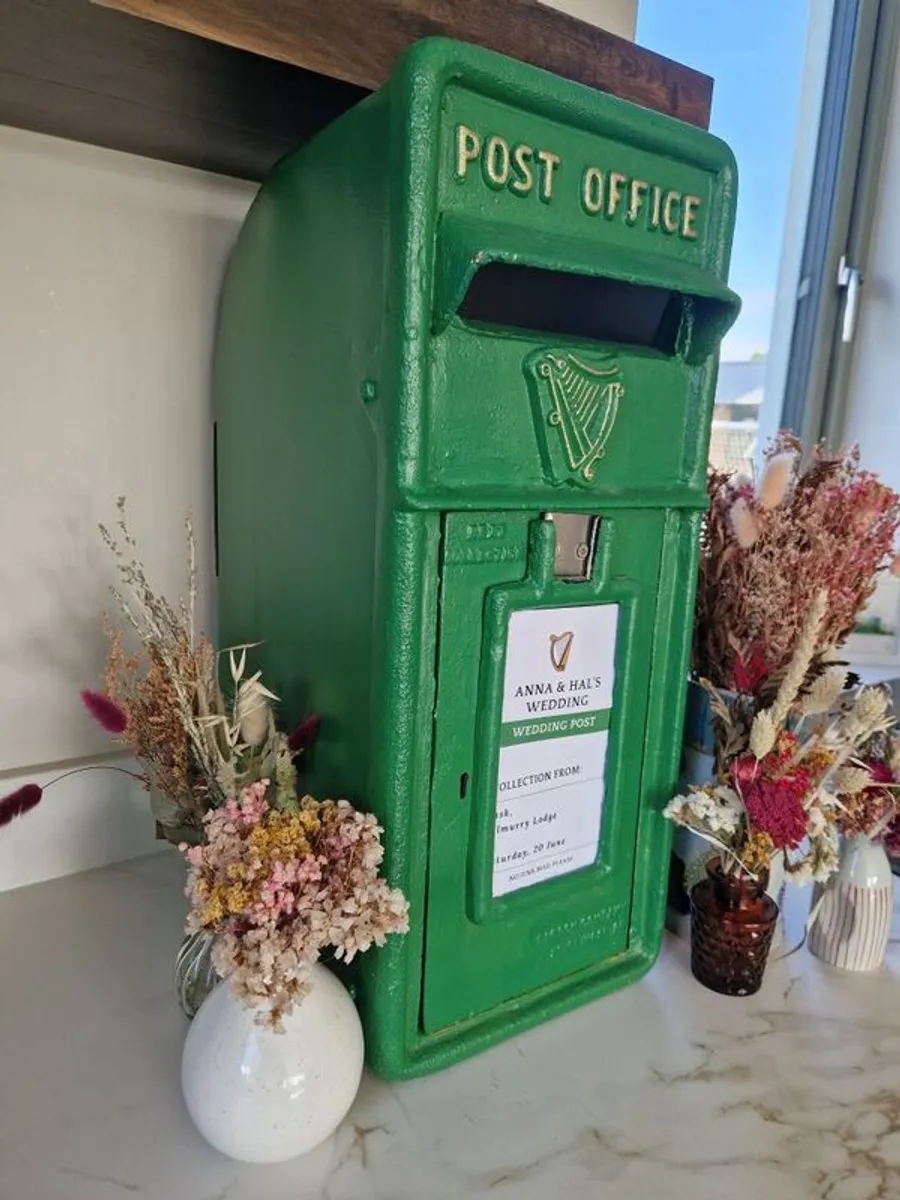 FOR RENT Irish Wedding Postbox - Image 2