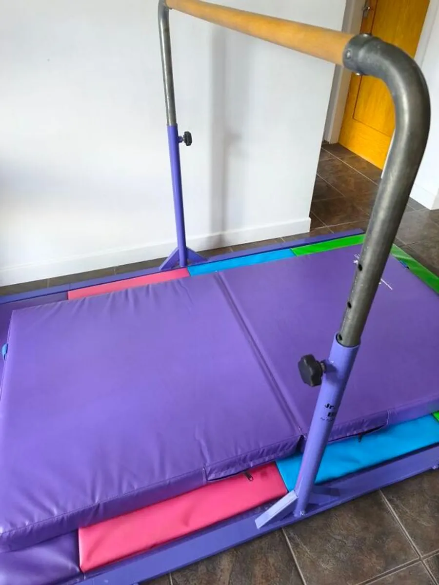 Mr. Kip Gymnastics Bar with Mats - Image 4