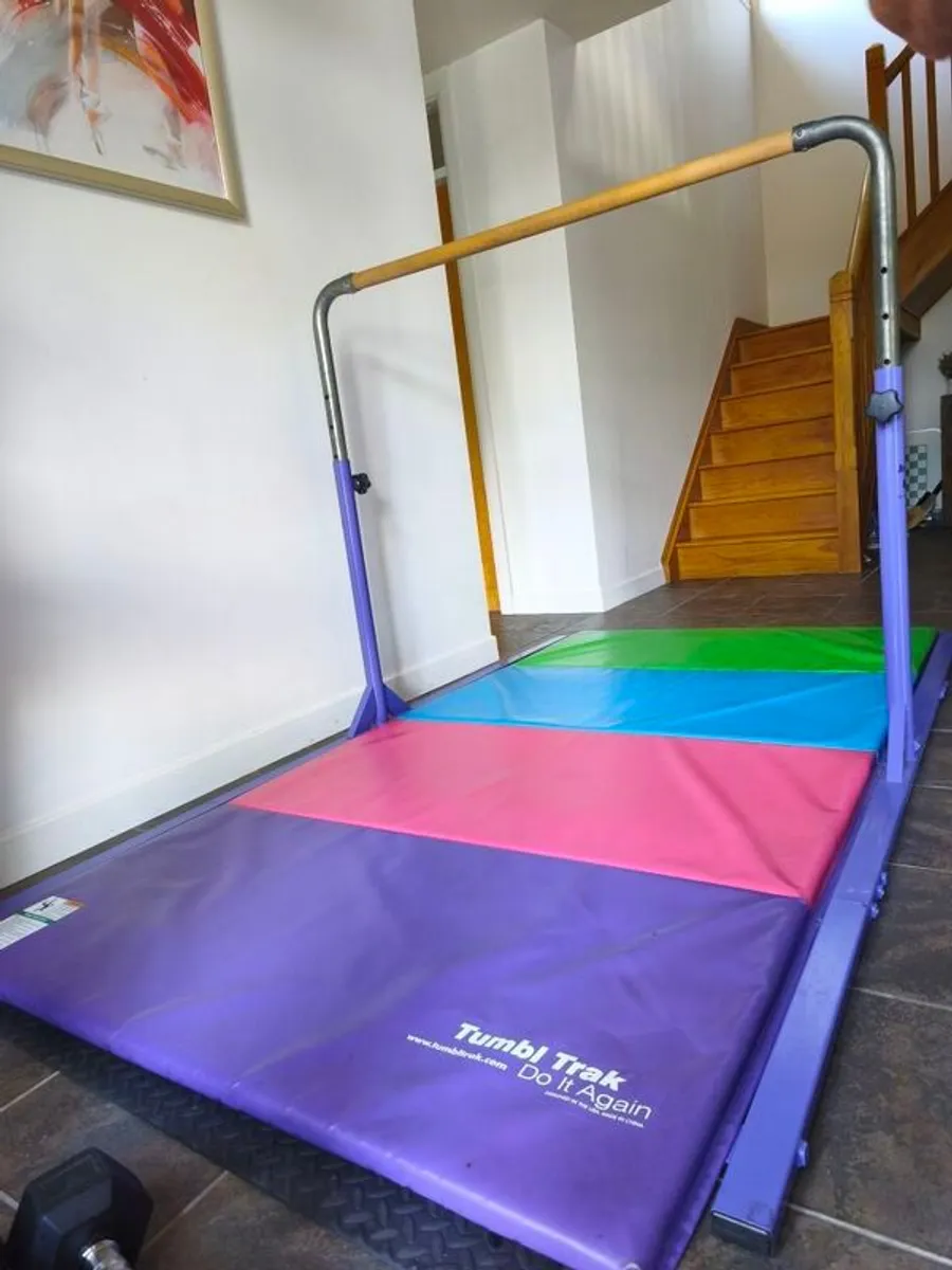 Mr. Kip Gymnastics Bar with Mats - Image 2