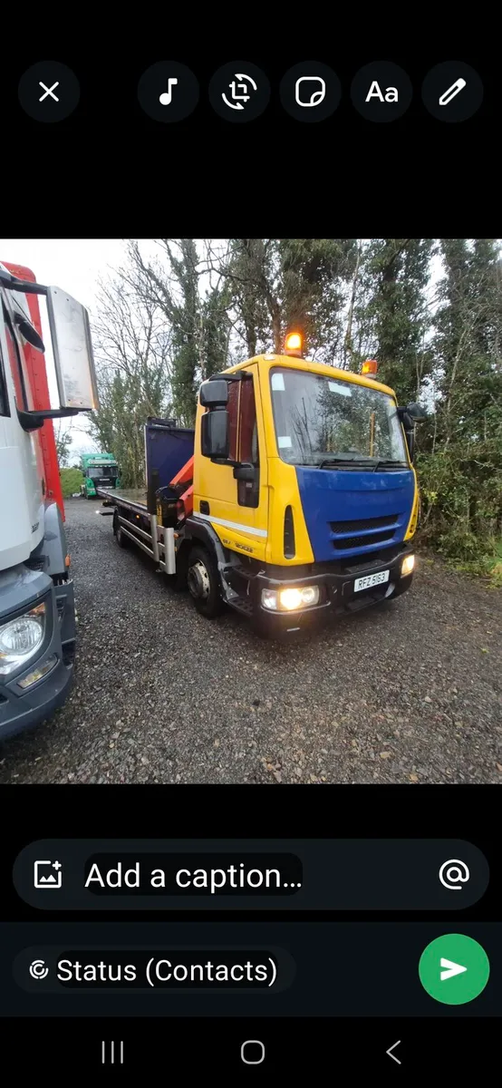 IVECO CRANE TRUCK. - Image 1