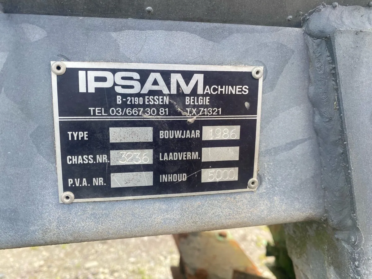1300 gallon slurry tank - Image 2
