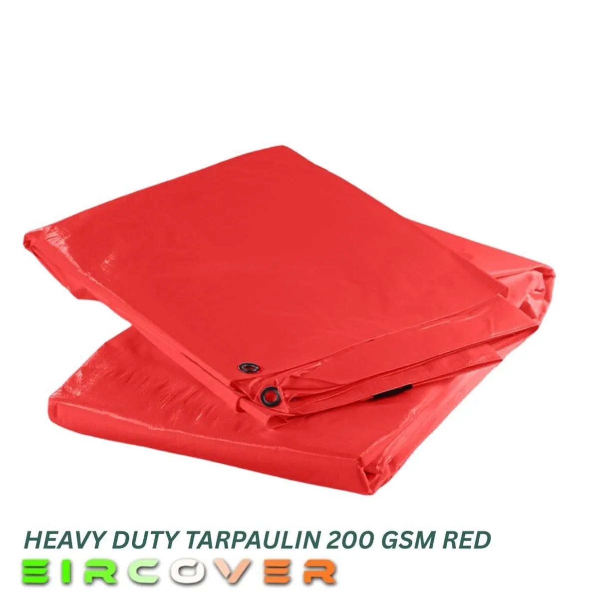Heavy Duty Tarpaulin 7m x 11m (23' -  36') 200 gsm - Image 4