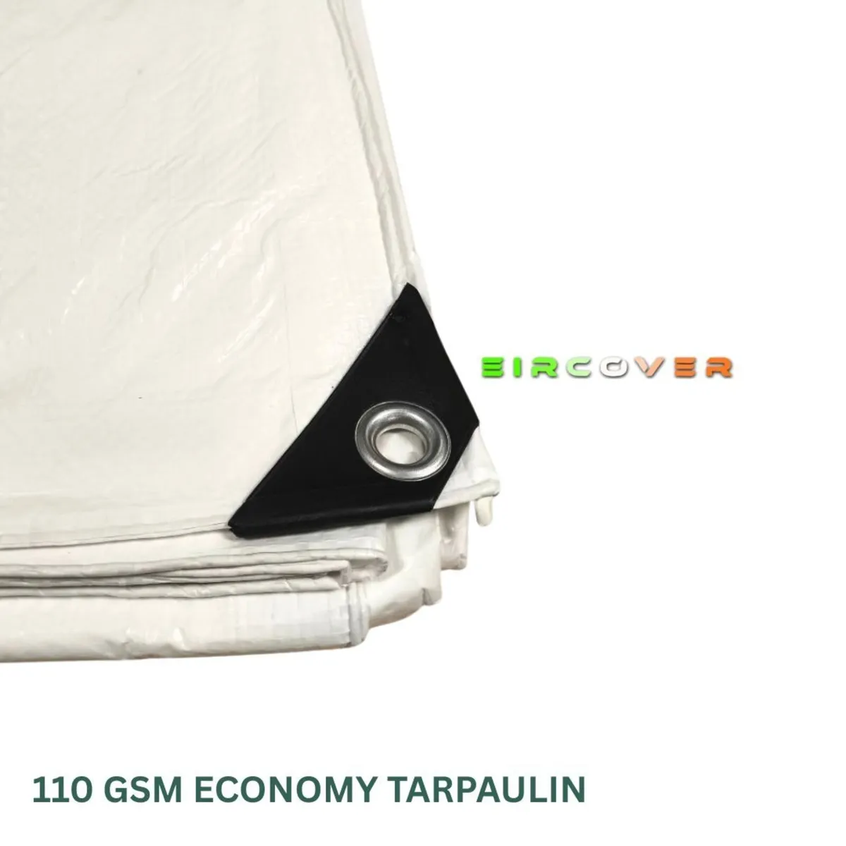 Economy Tarpaulin  9m x 14m (30' - 46') 110 gsm - Image 3