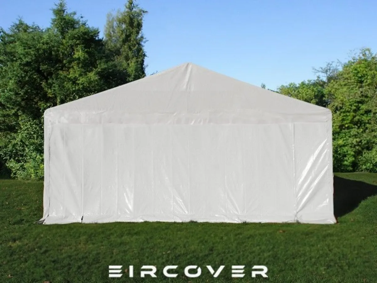 Heavy Duty Marquee 6m x 12m PVC with Ground Bars - Image 3