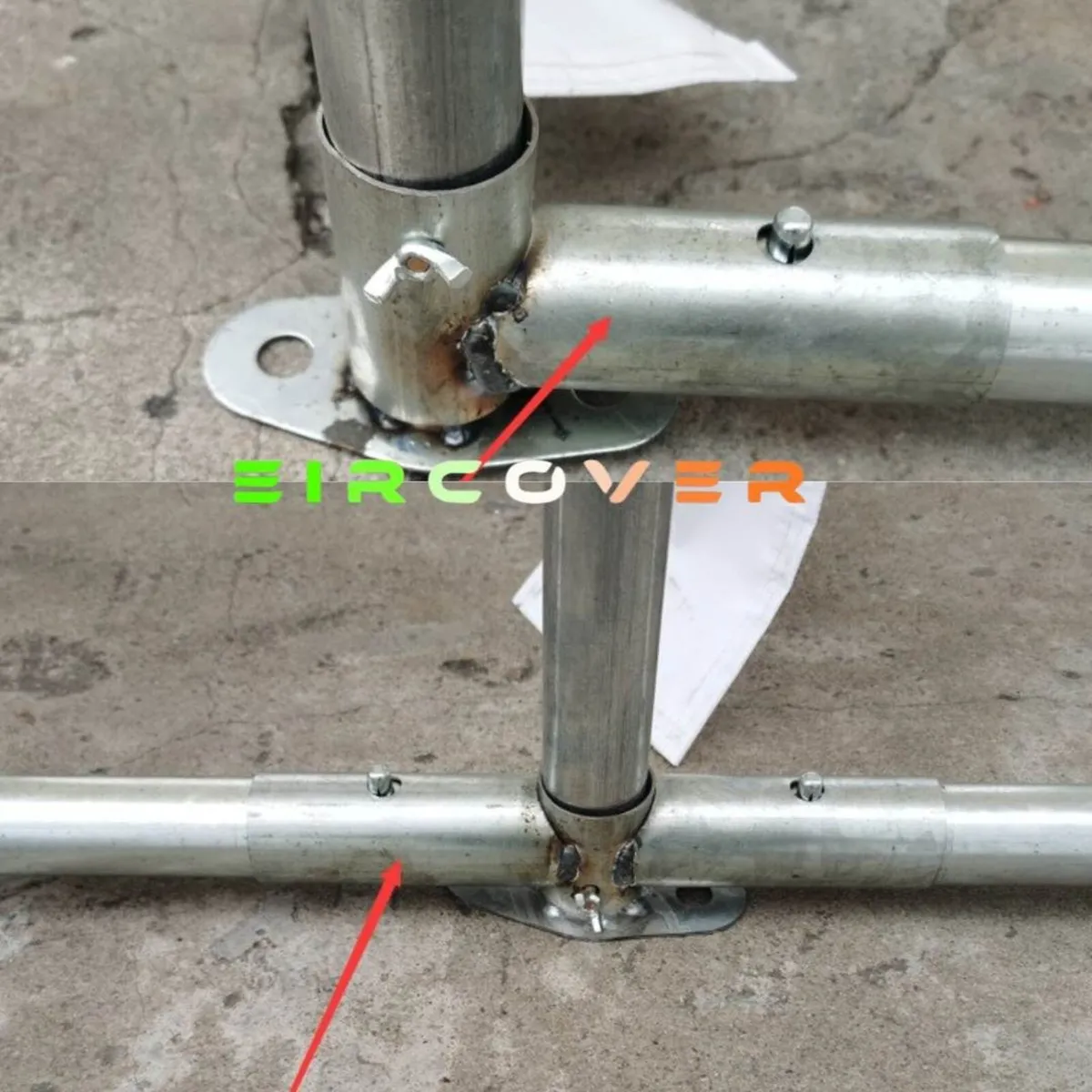 Premium Marquee 4 x 8 PVC (13' - 26') ground bars - Image 4