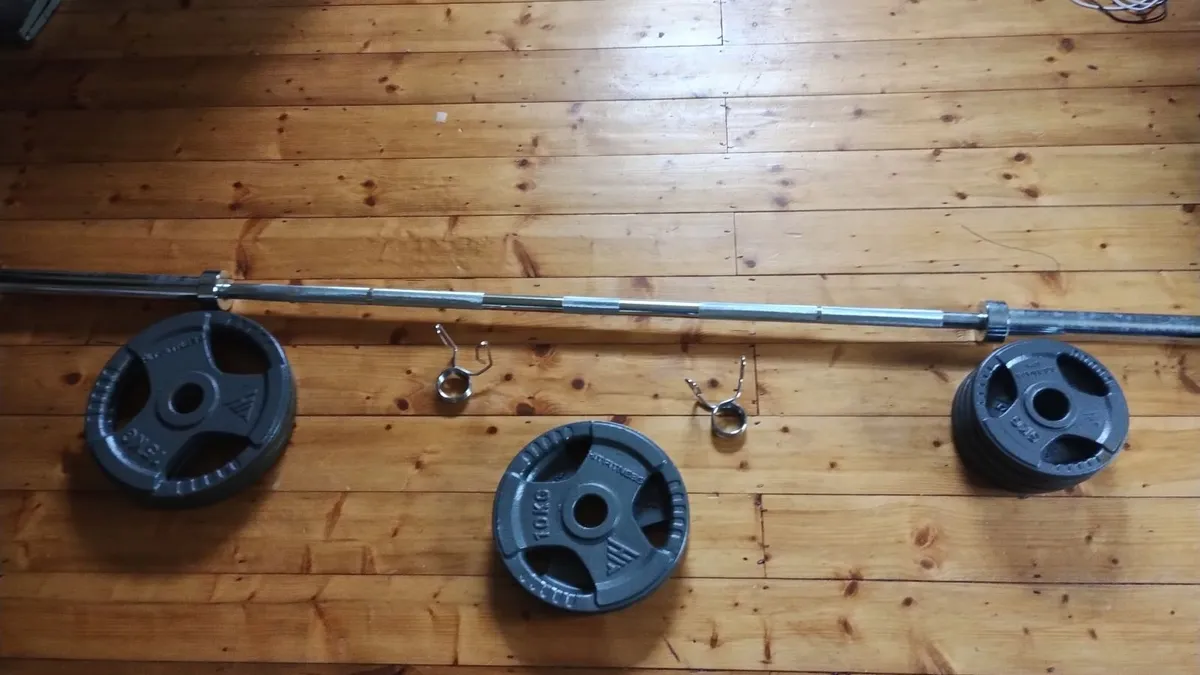 Hit Fitness 90kg Athletic Weight Set