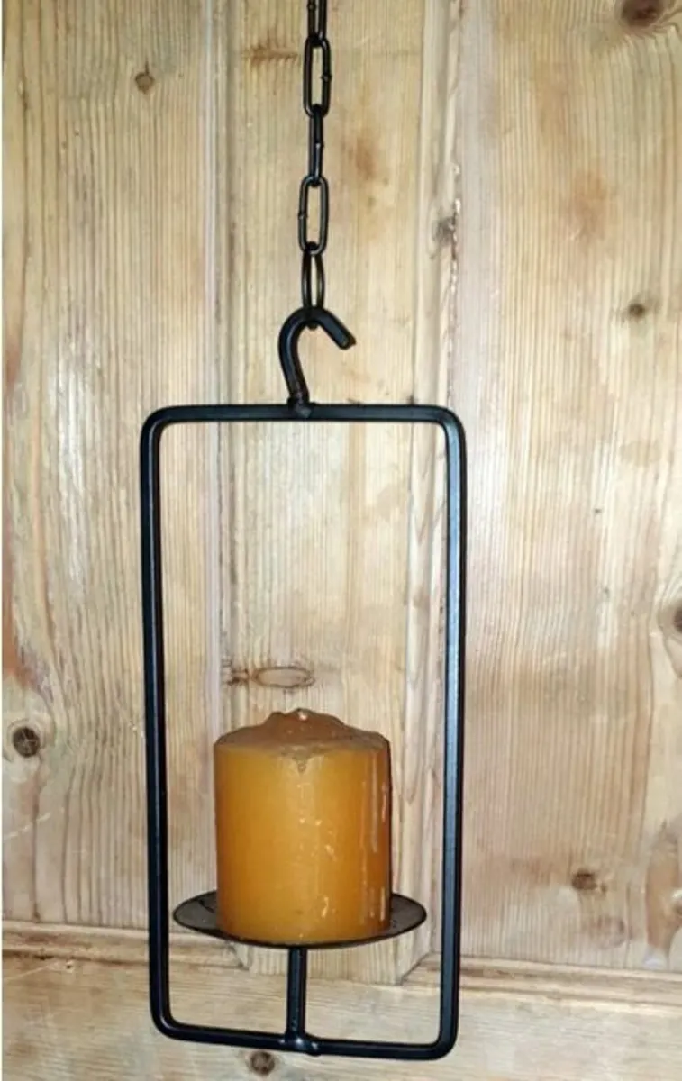 6 x Vintage Harrods Hanging Candle Sconces - Image 4