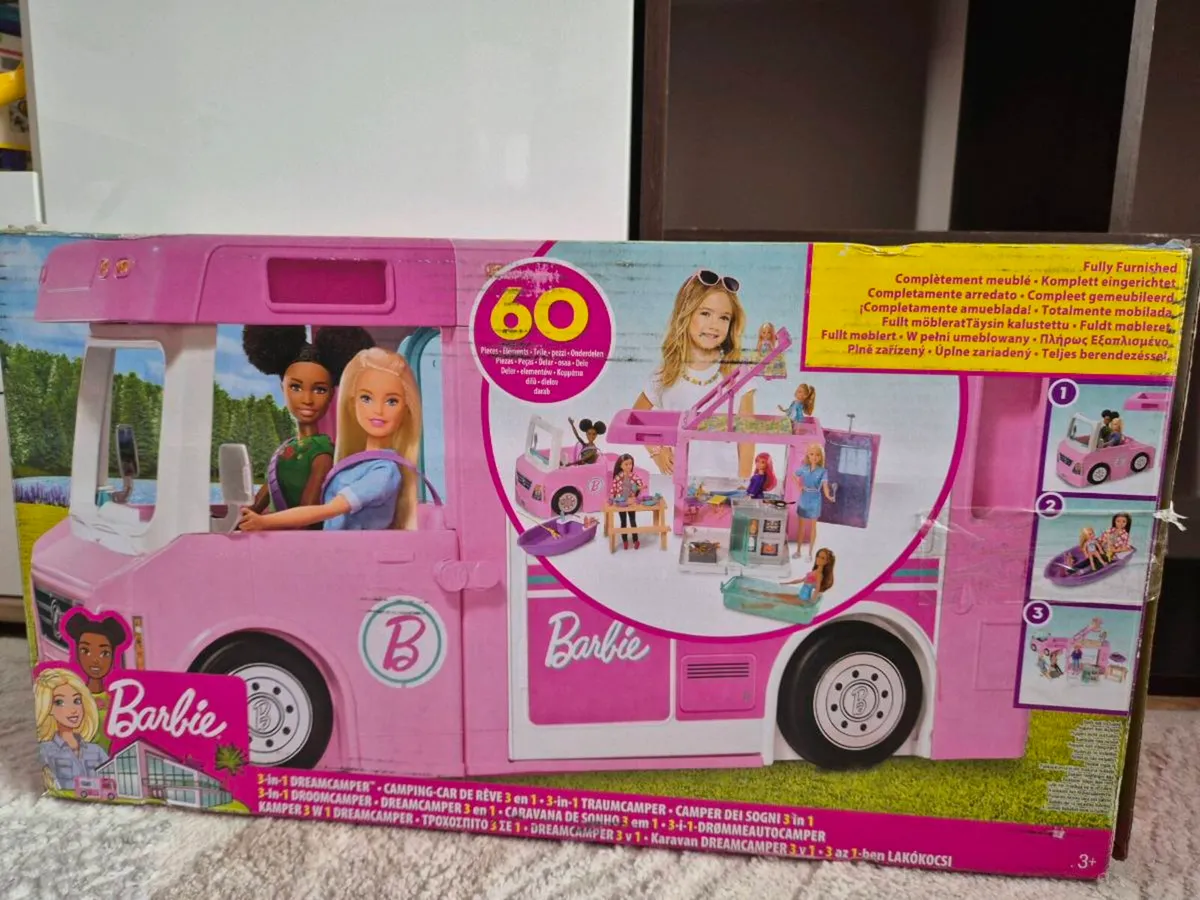 Barbie 3in1 camper van - Image 2