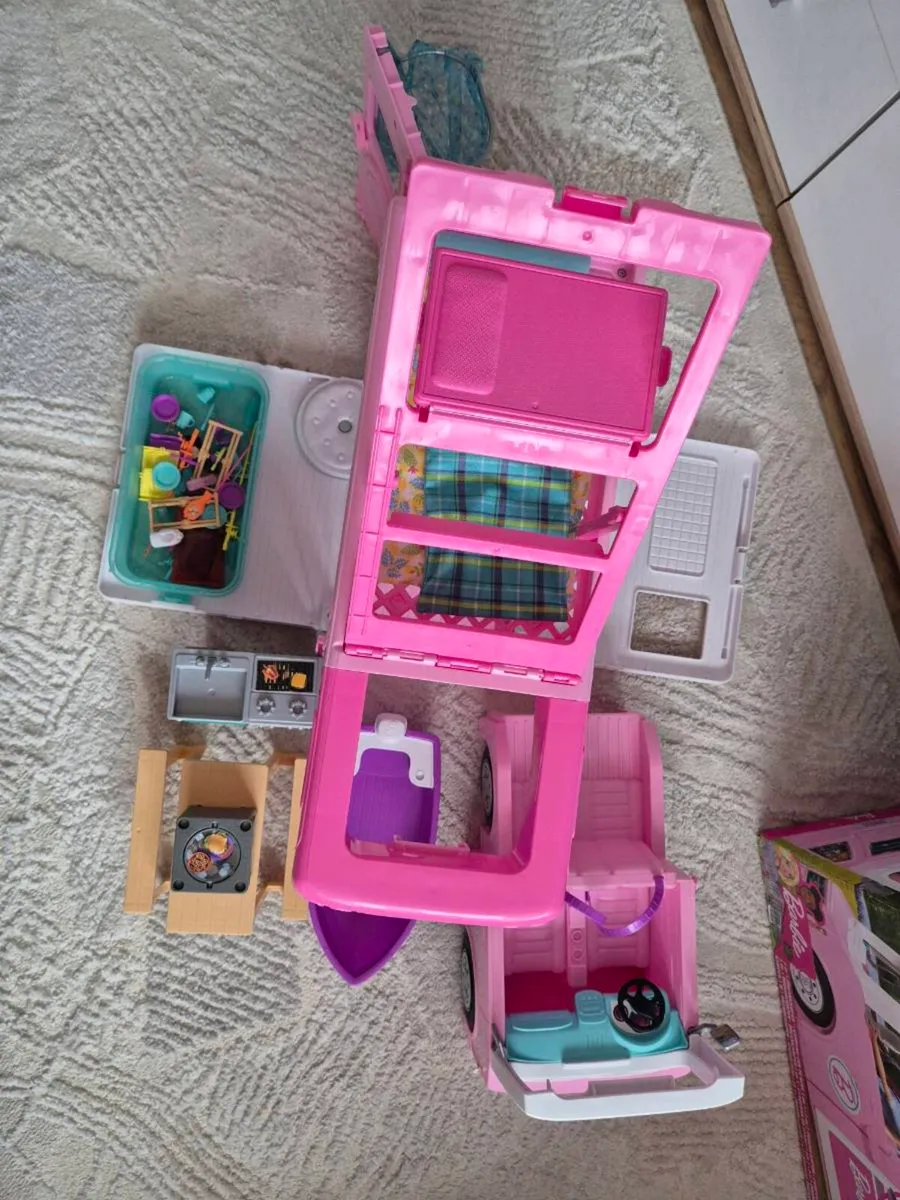 Barbie 3in1 camper van - Image 4