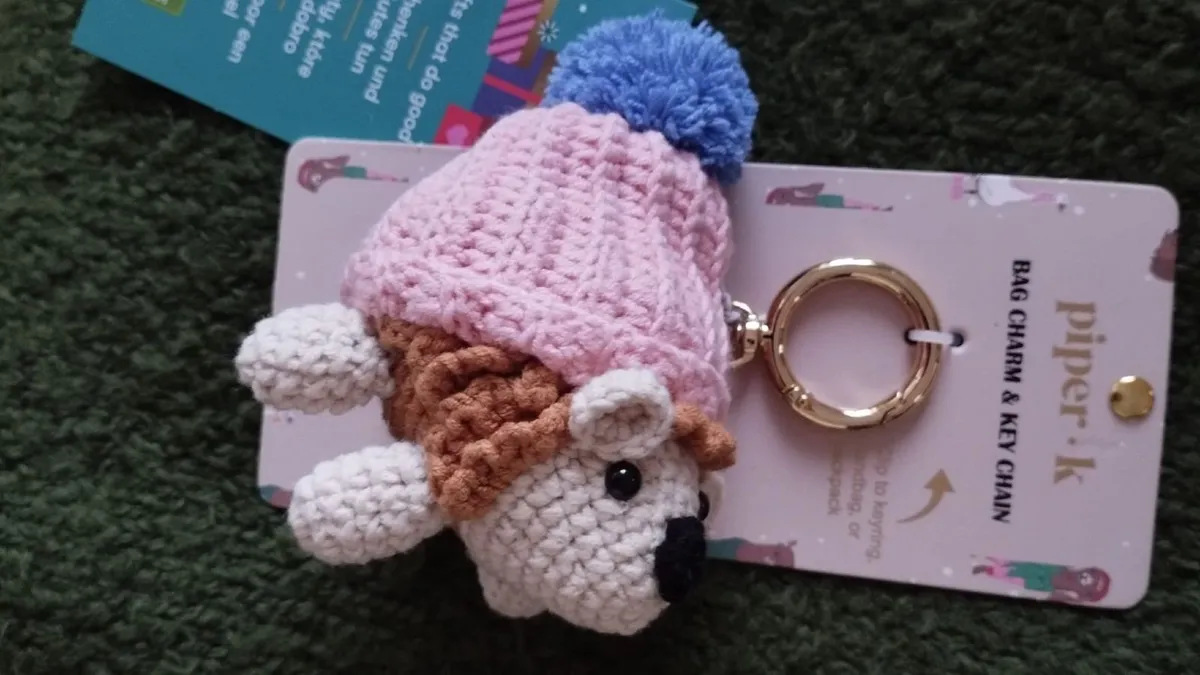 Bag charm and key ring - Image 1