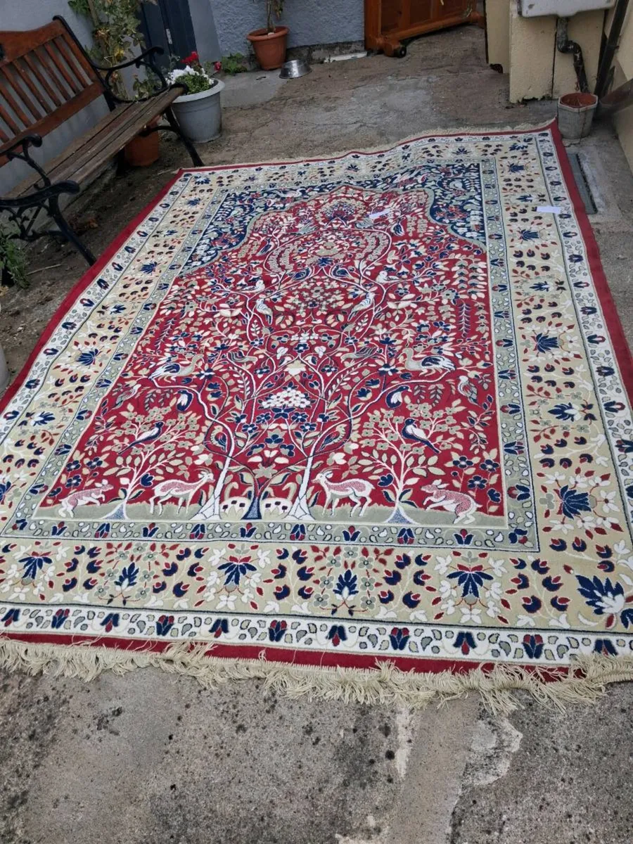 Large vintage Tree of life Rug - Image 2