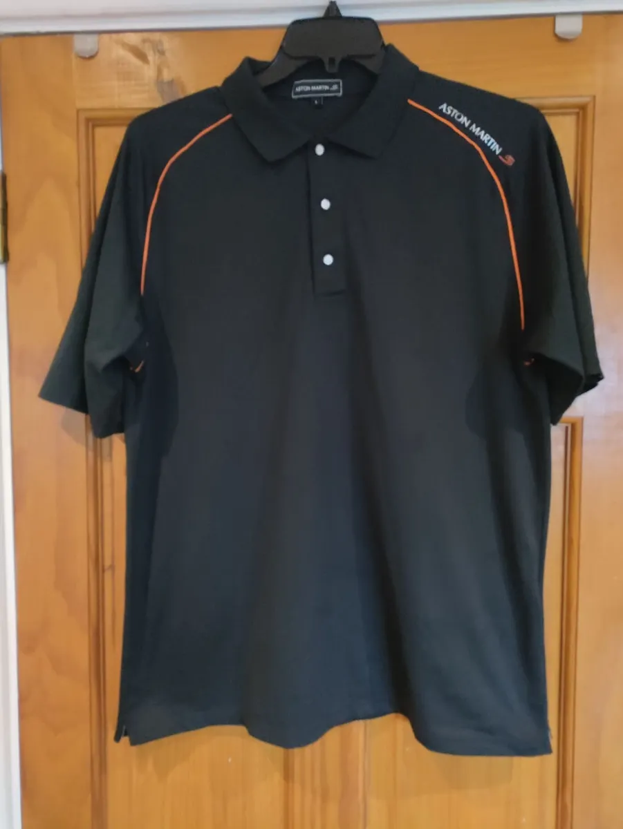 Aston Martin polo shirt L - Image 4