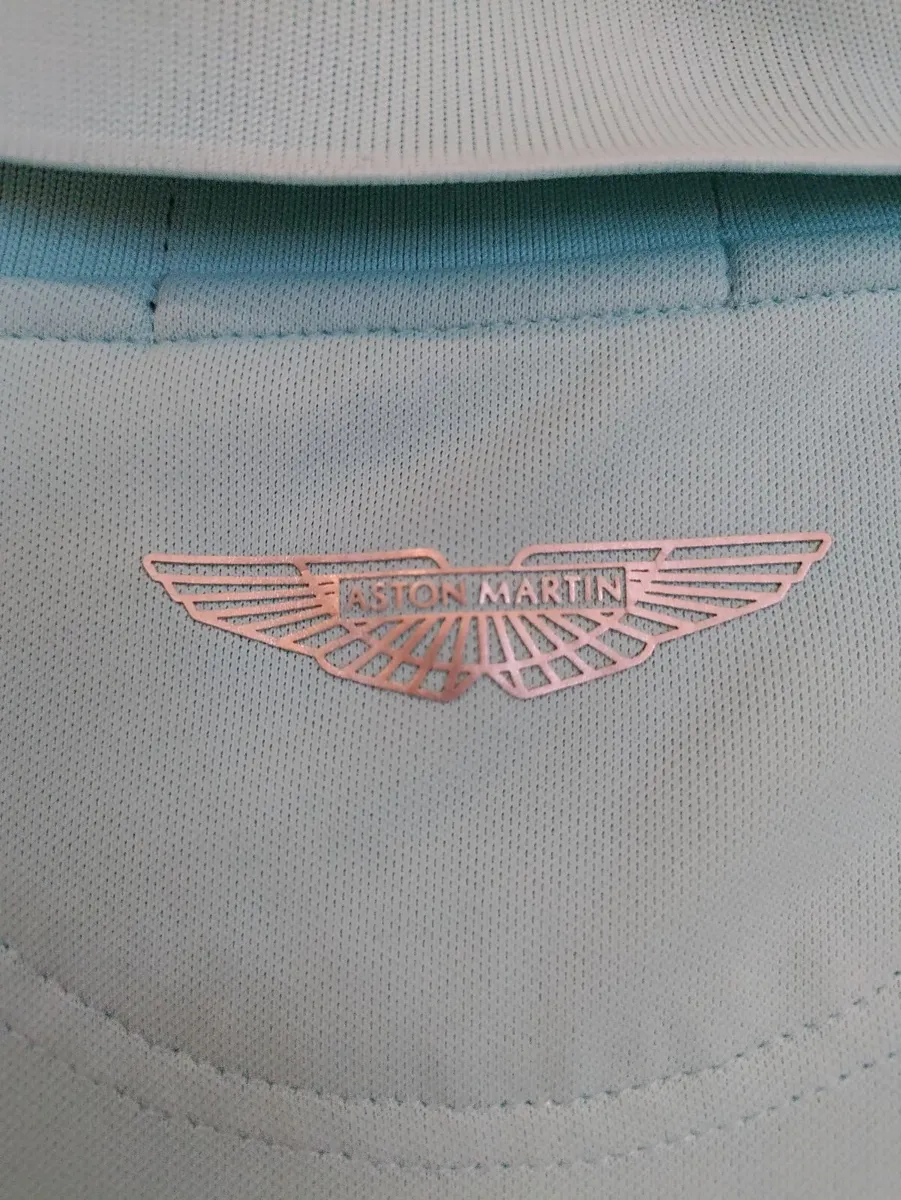 Aston Martin polo shirt L - Image 3