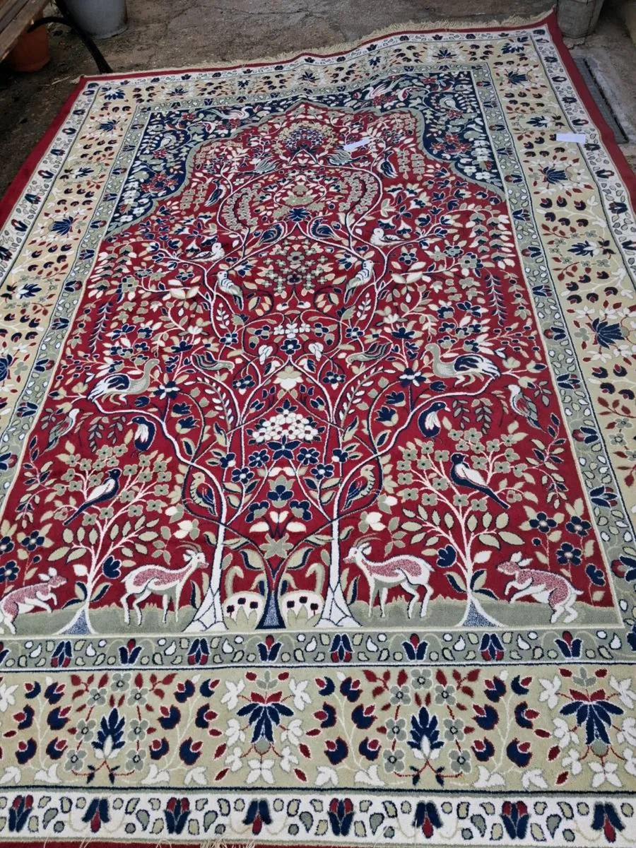 Large vintage Tree of life Rug - Image 2