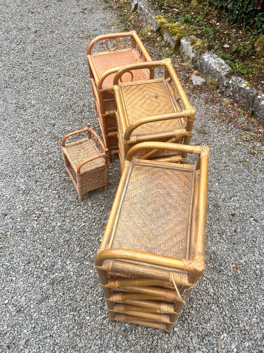 Rattan drawer set - Image 2