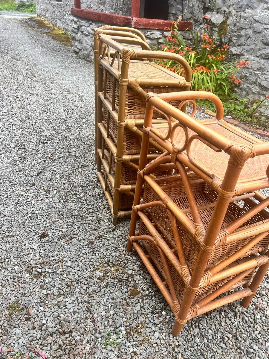Rattan drawer set - Image 3