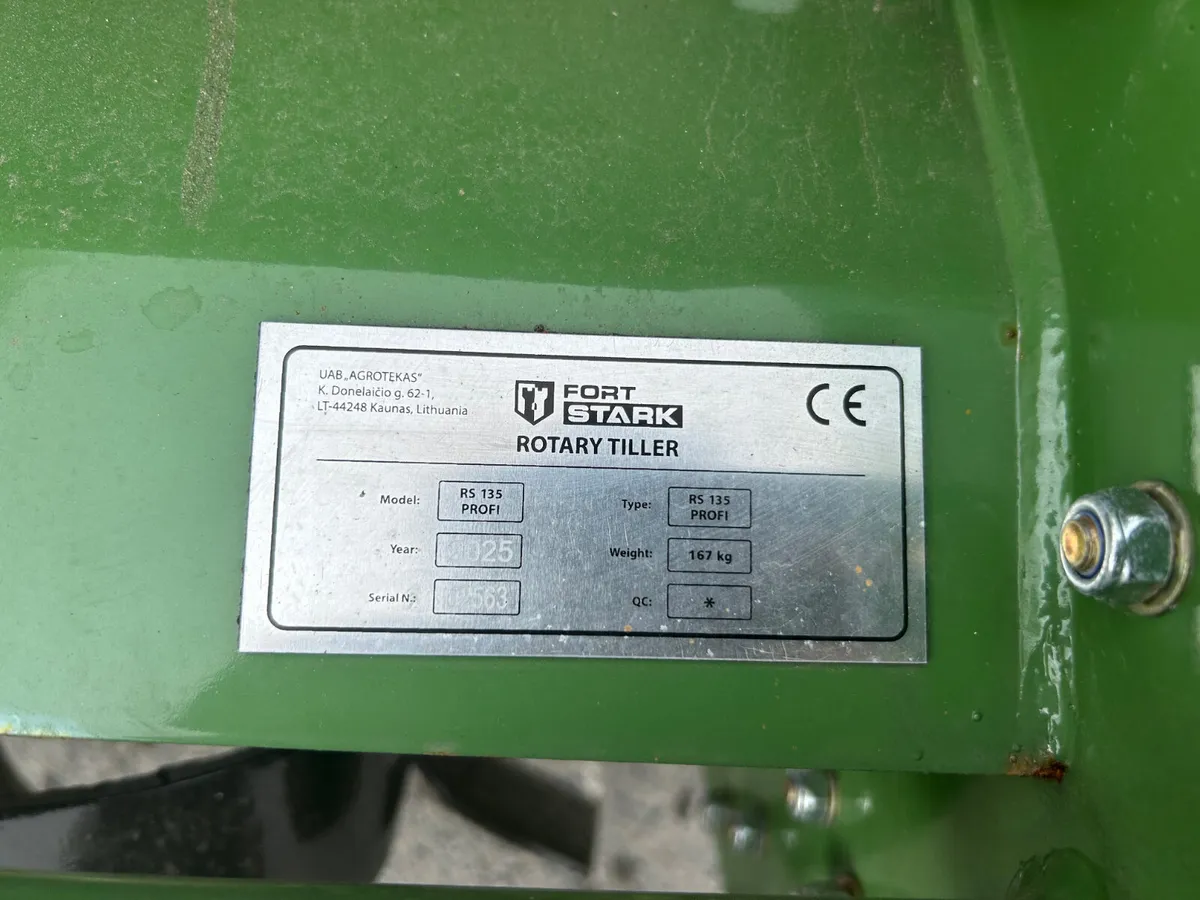 New Stark RS135 Rotavator - Image 4