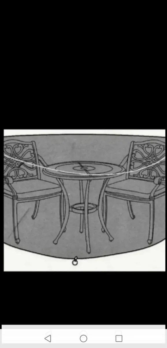 *CLEARANCE* Brand New Hartman Cast Alum Bistro Set - Image 4
