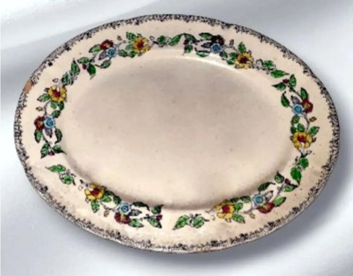 Vintage Jas Broadhurst & Sons "Warwick" Platter - Image 1