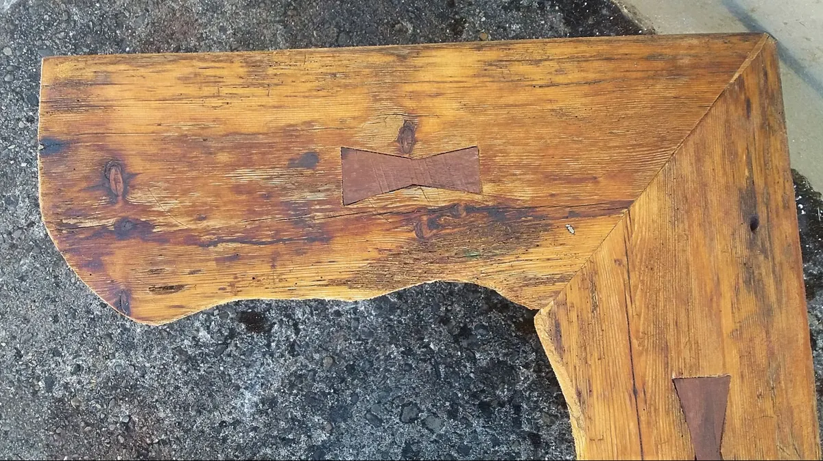 NEW Rustic Driftwood Corner Shelf / Display - Image 3