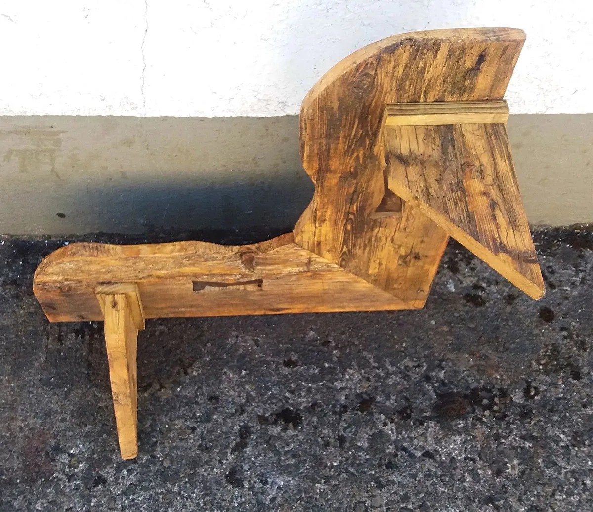 NEW Rustic Driftwood Corner Shelf / Display - Image 4