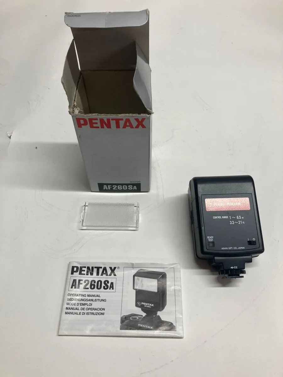 Pentax AF260Sa TTL Flash Gun - Image 1