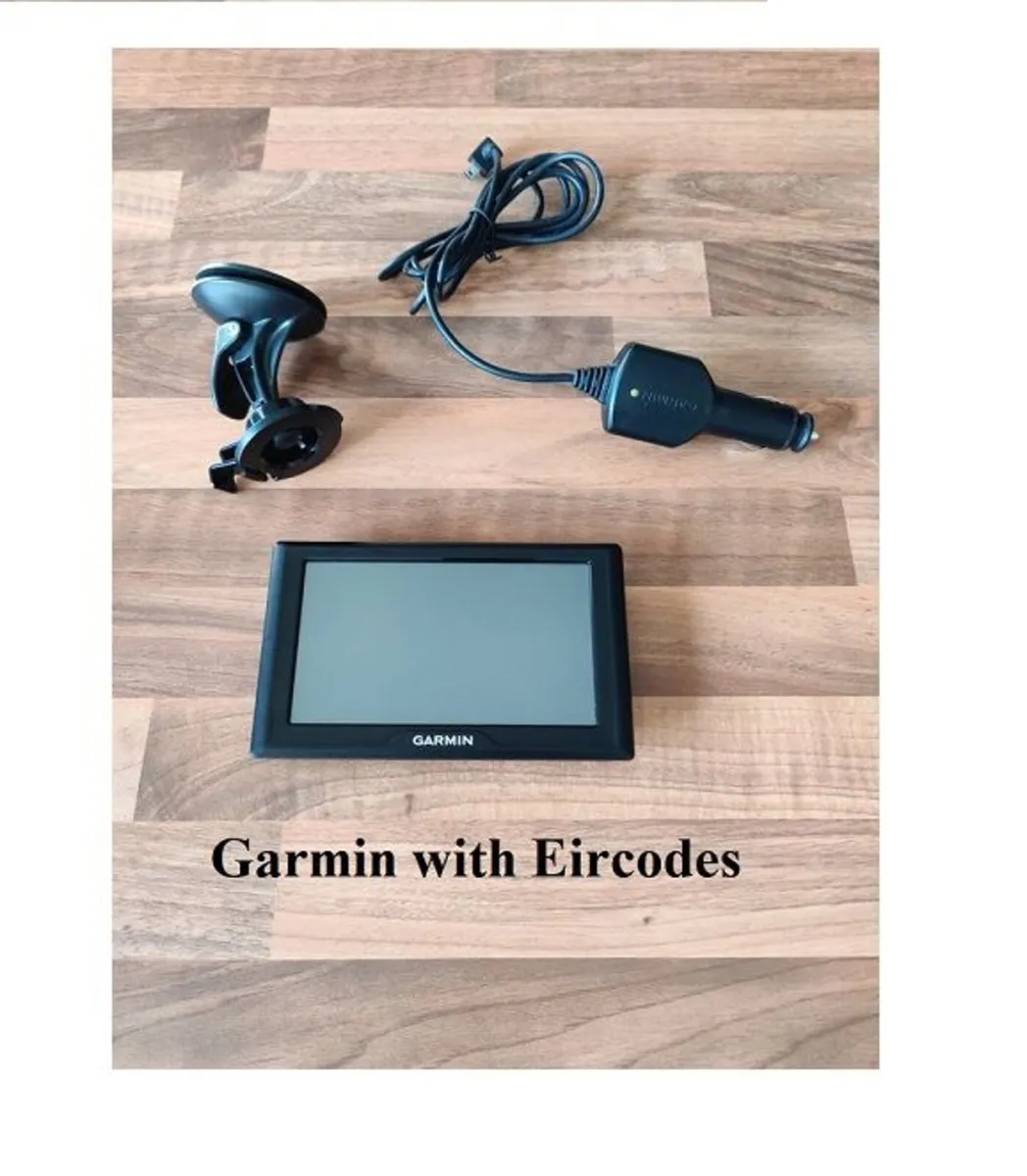 Garmin sat nav - Eircodes - Europe map 2027 - Image 1