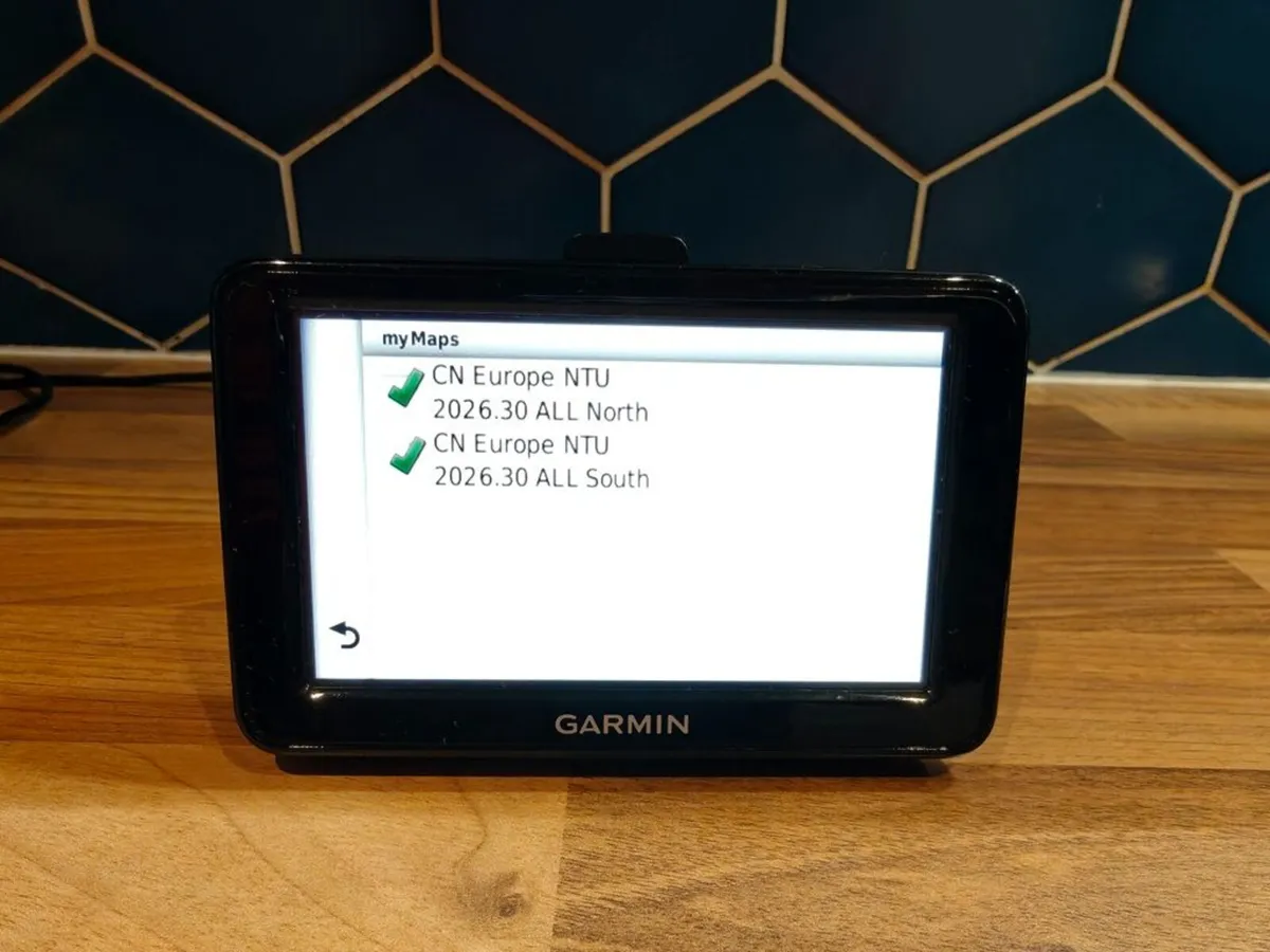 Garmin 2495LM sat nav - 2026 All Europe map - Image 3