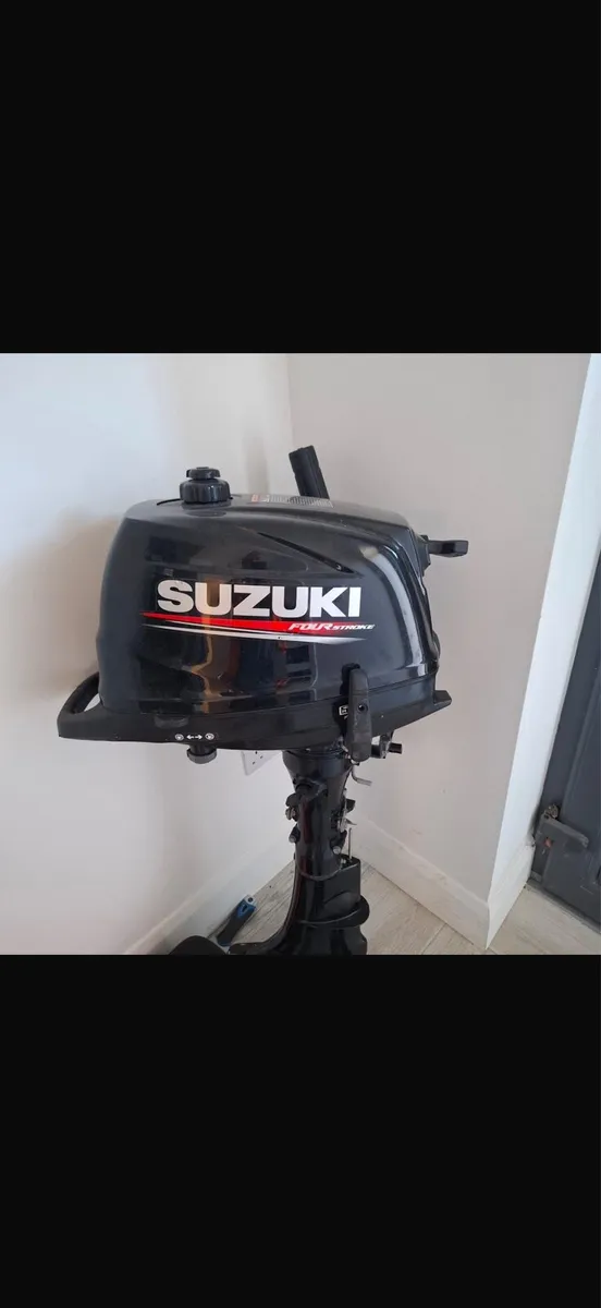 susuki 4hp four stoke outboard engine for sale - Image 1
