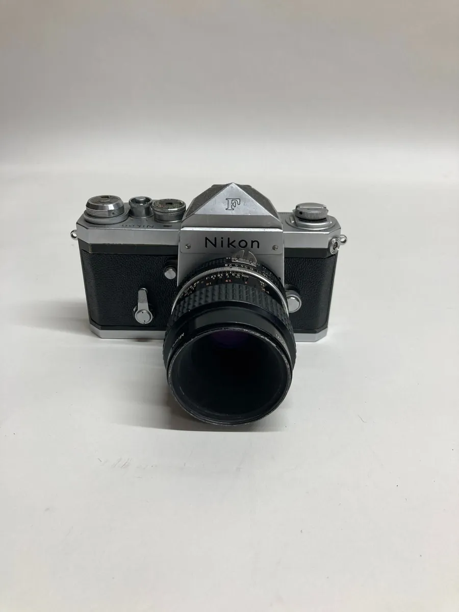 Nikon F SLR with 55mm lens - Image 3
