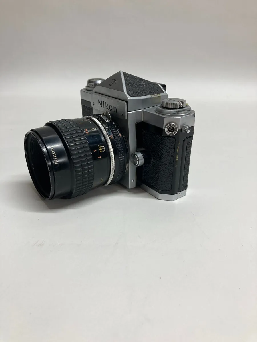 Nikon F SLR with 55mm lens - Image 2
