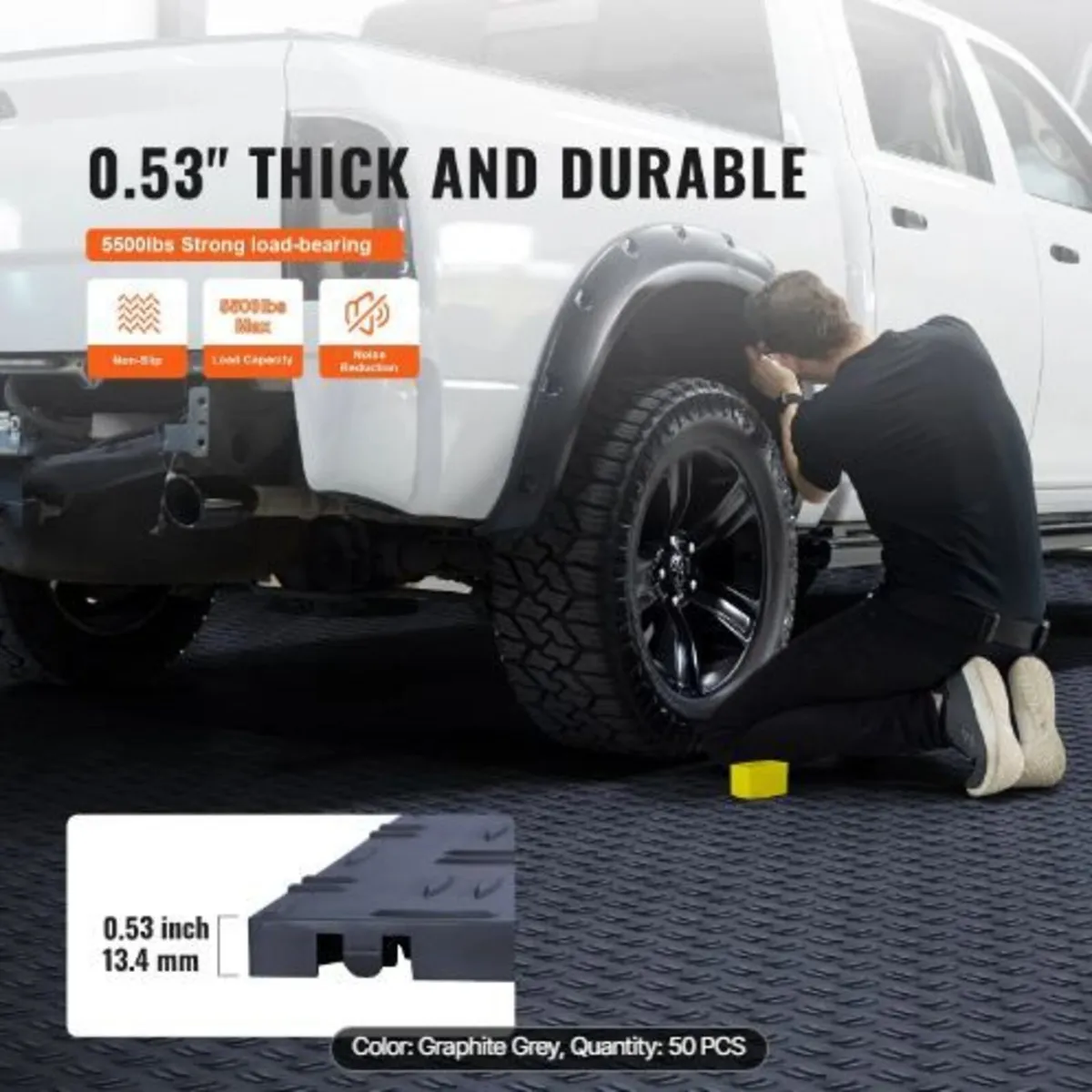 Garage Tiles Interlocking, 12 x 12 x 0.53 inch - Image 4