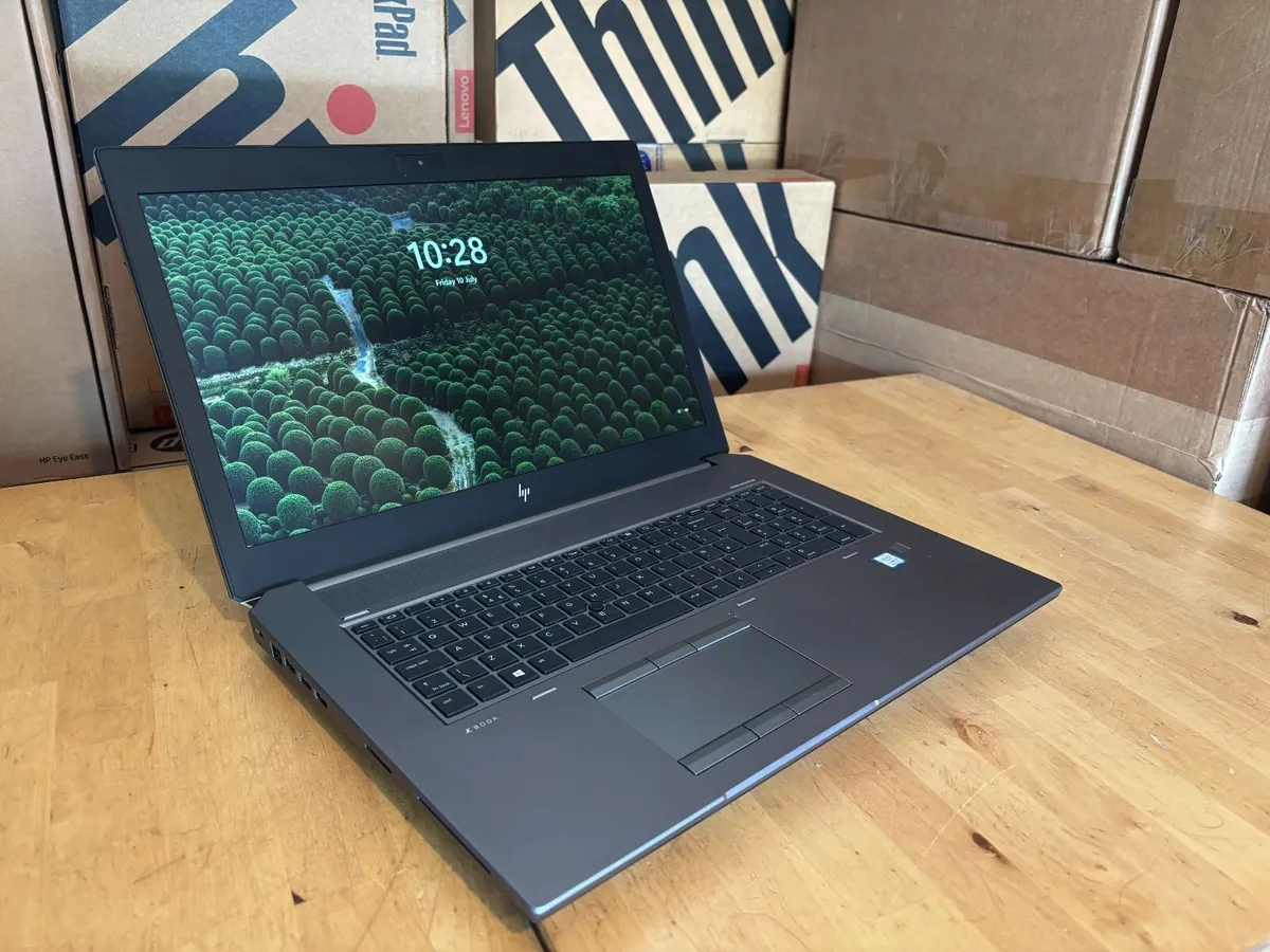 HP zBook 17 Engineering Laptops-i7-6Gb Graphics - Image 2