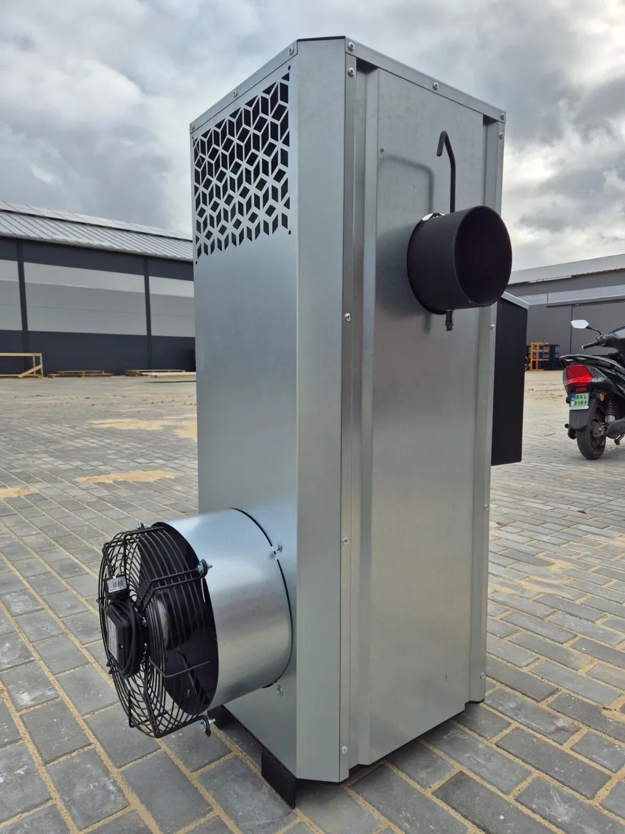 NG30 kw air heater (up to 400 m2) forusedoil+wood - Image 4