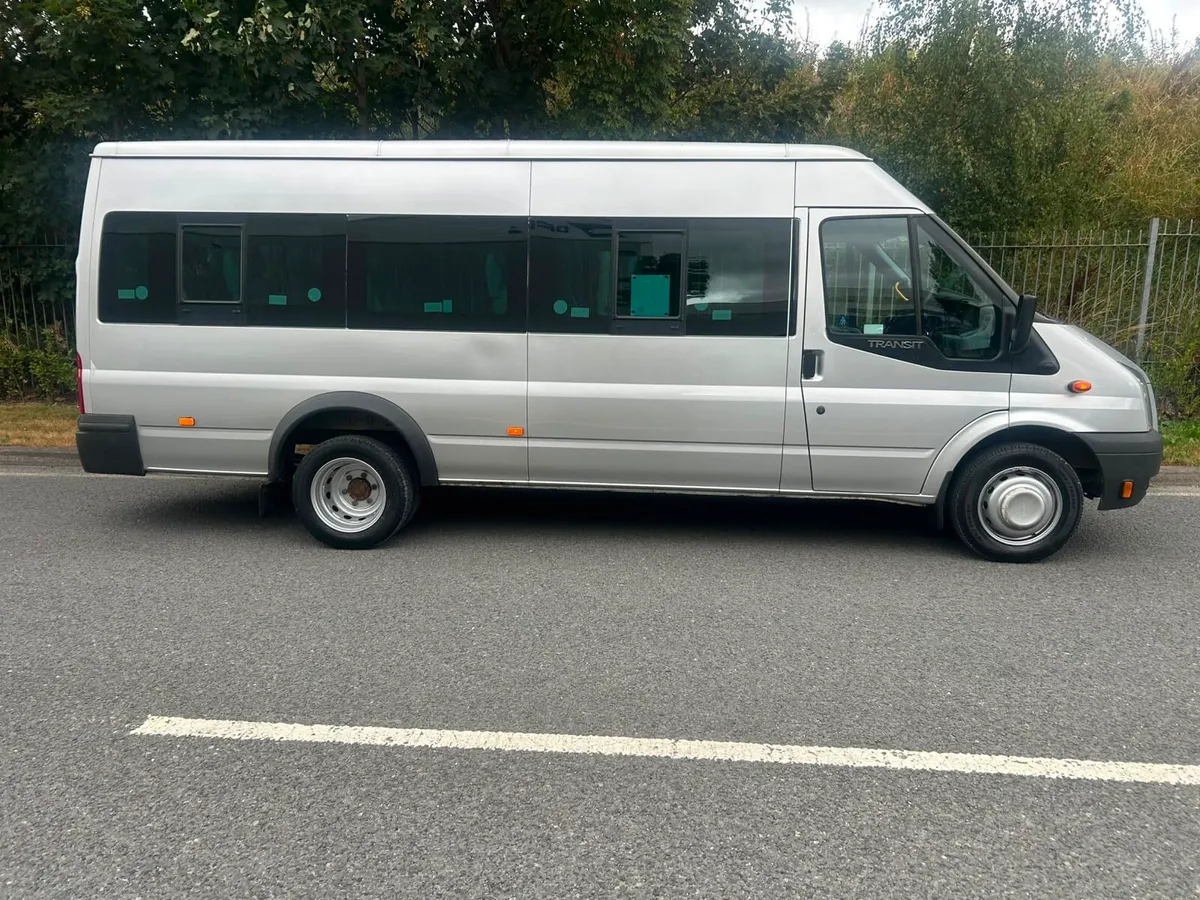 2014 Ford transit minibus 16 seater in silver - Image 3