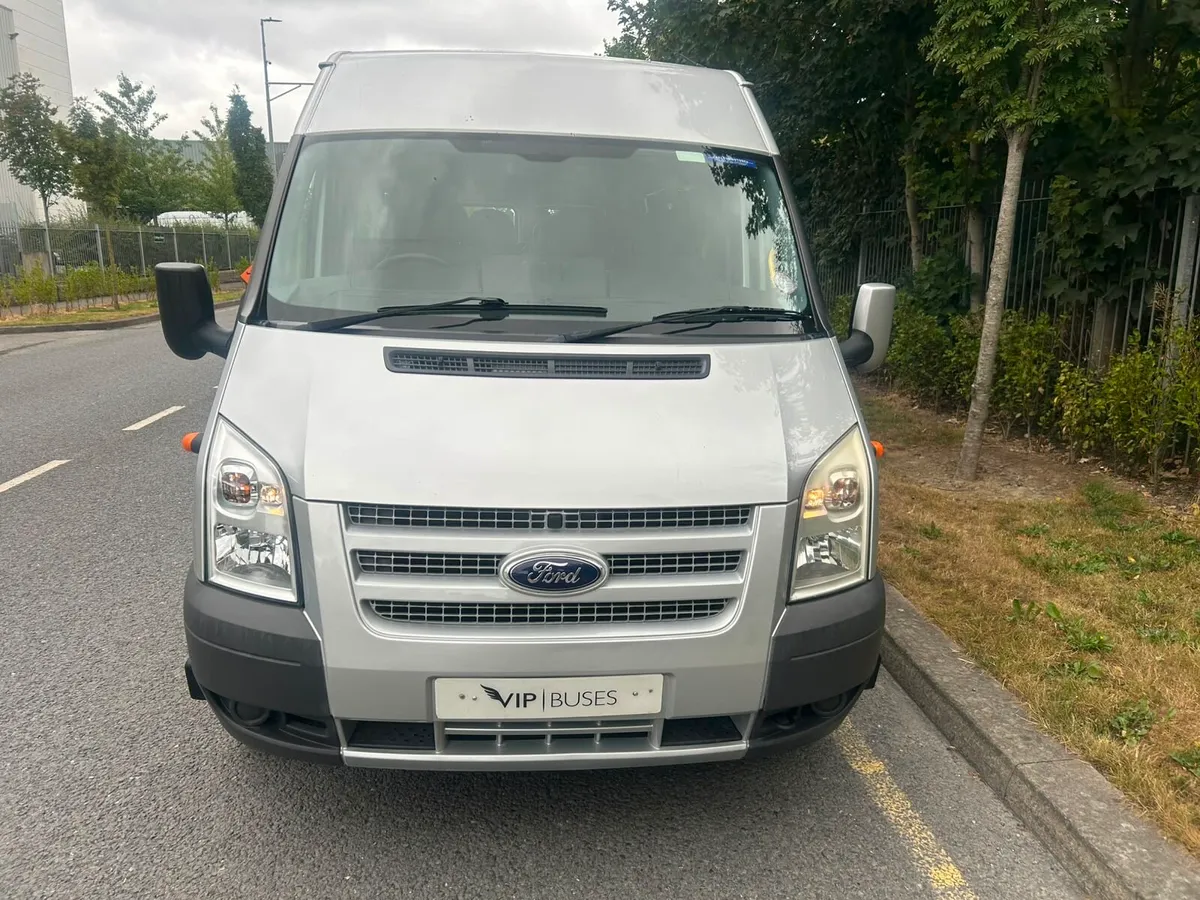 2014 Ford transit minibus 16 seater in silver - Image 4