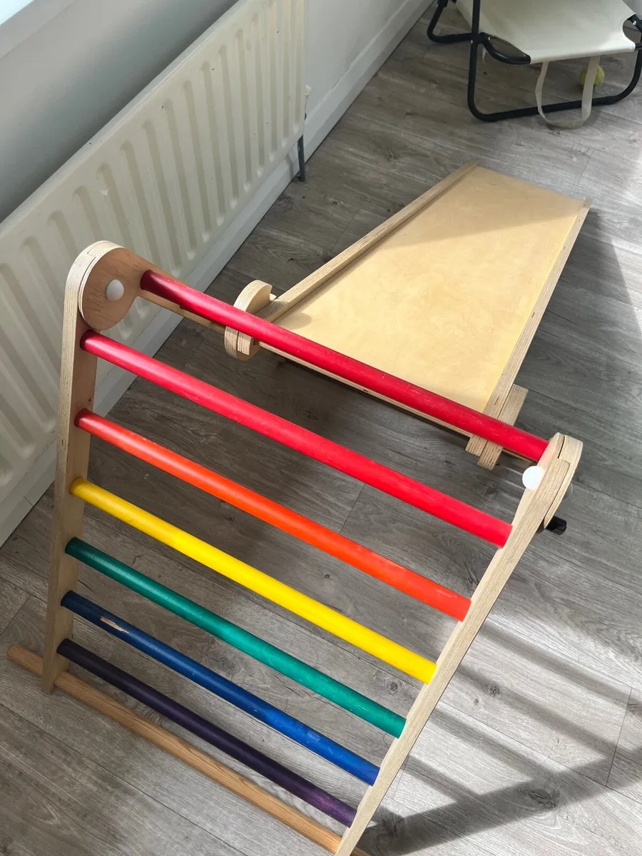 TriClimb Pickler rainbow triangle & slide - Image 2